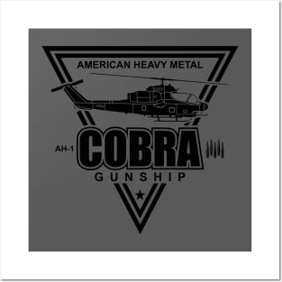 AH-1 Cobra Gunship Posters and Art